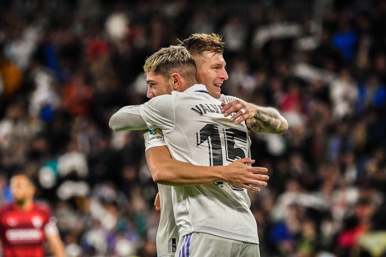 Toni Kroos, idol și fan al lui Federico Valverde: ”Fizioterapeutul m-a avertizat să fiu cu ochii pe el”