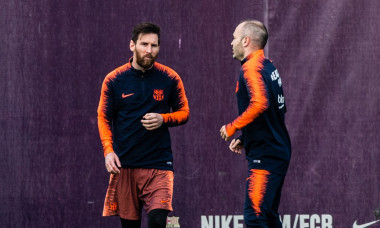 messi iniesta