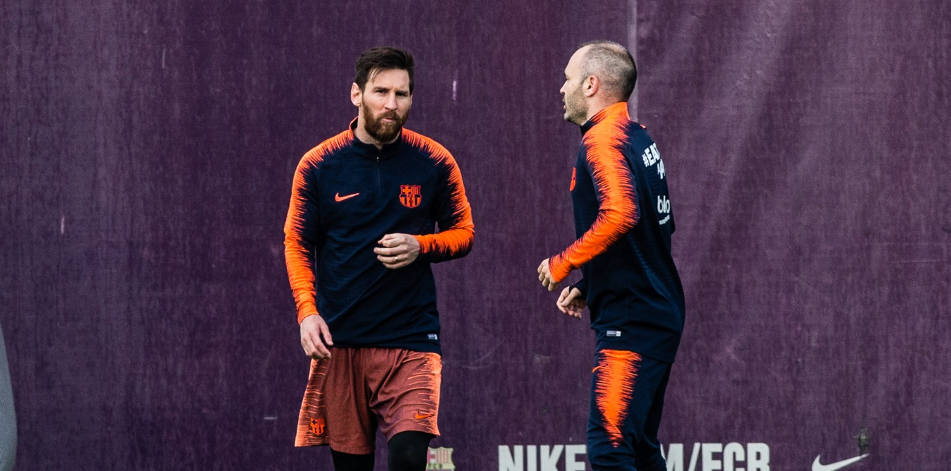 Reacția lui Leo Messi, după ce Andres Iniesta s-a retras din fotbal