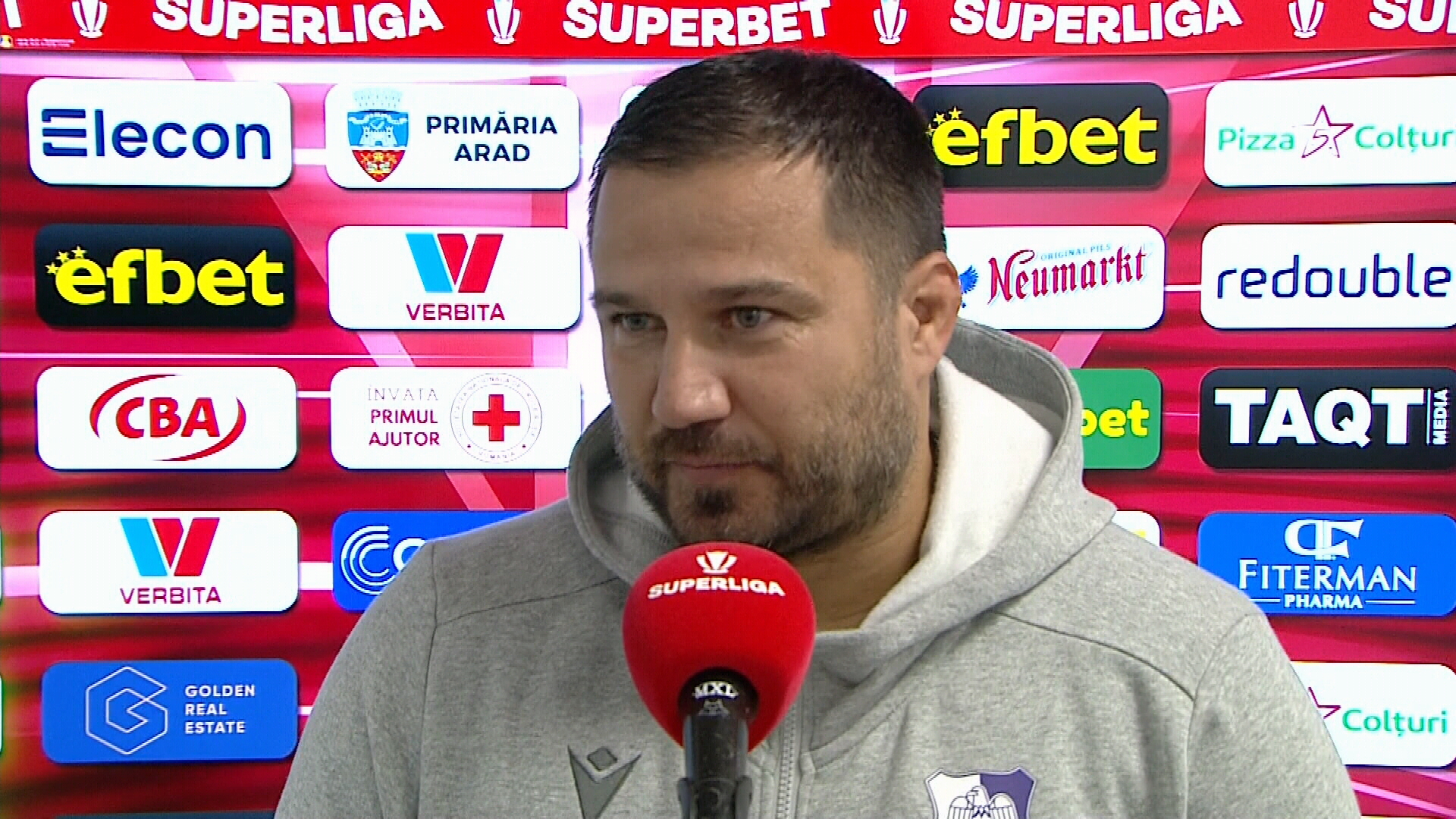 Marius Croitoru a câștigat la debutul la FC Argeș, dar nu e mulțumit: ”Probleme mari. Nu sunt de acord”