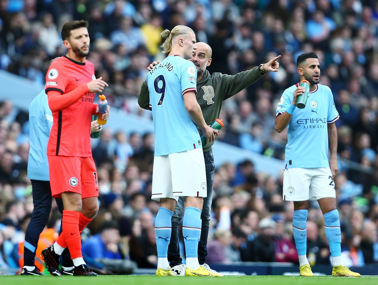 Pep Guardiola a anunțat când poate reveni Erling Haaland pe teren, absent la ultima partidă a lui Manchester City