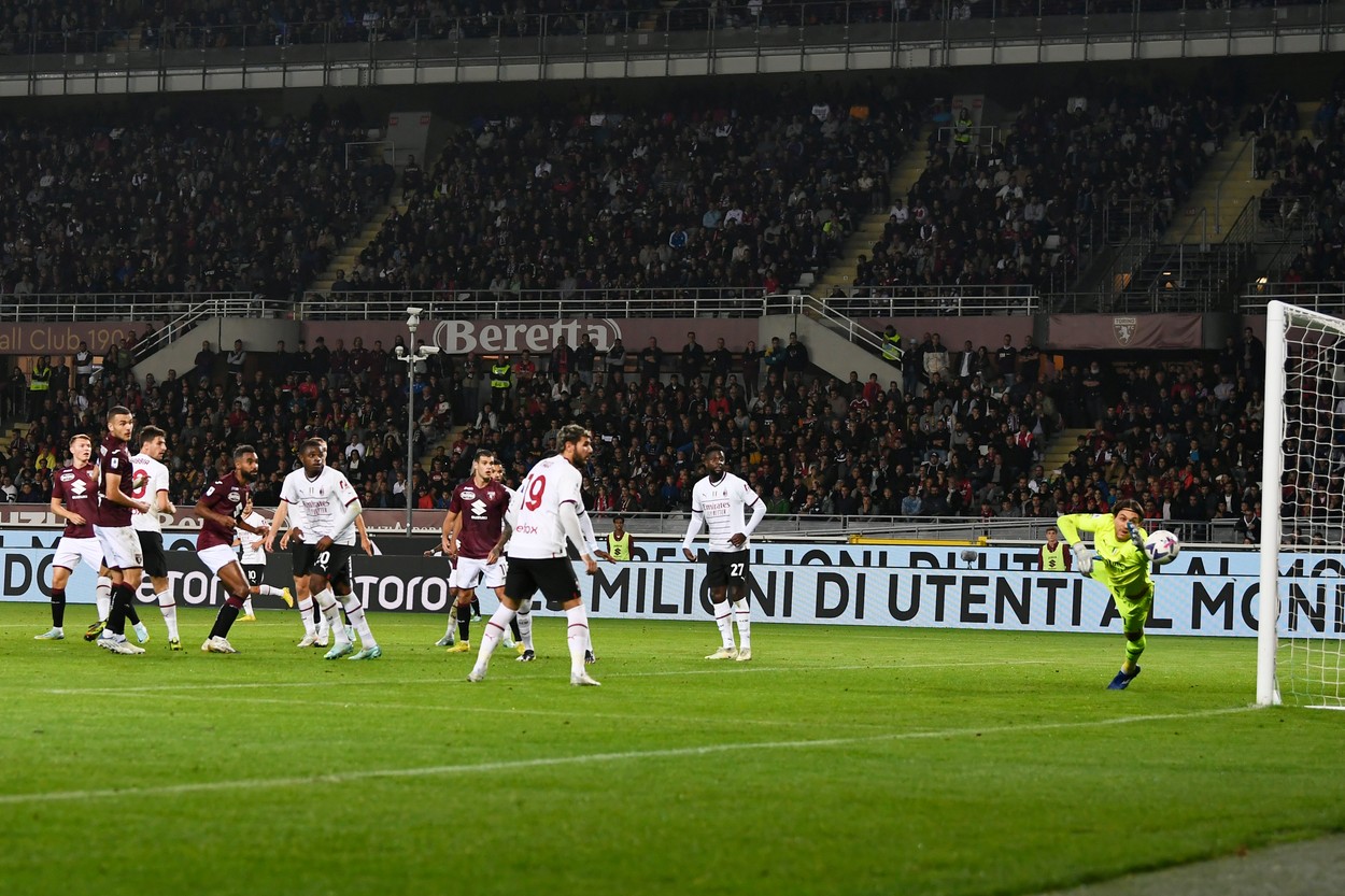 Torino - AC Milan 2-1. Campioana Italiei, făcută ”șah-mat” în două minute. Primul eșec în Serie A cu Tătărușanu în poartă