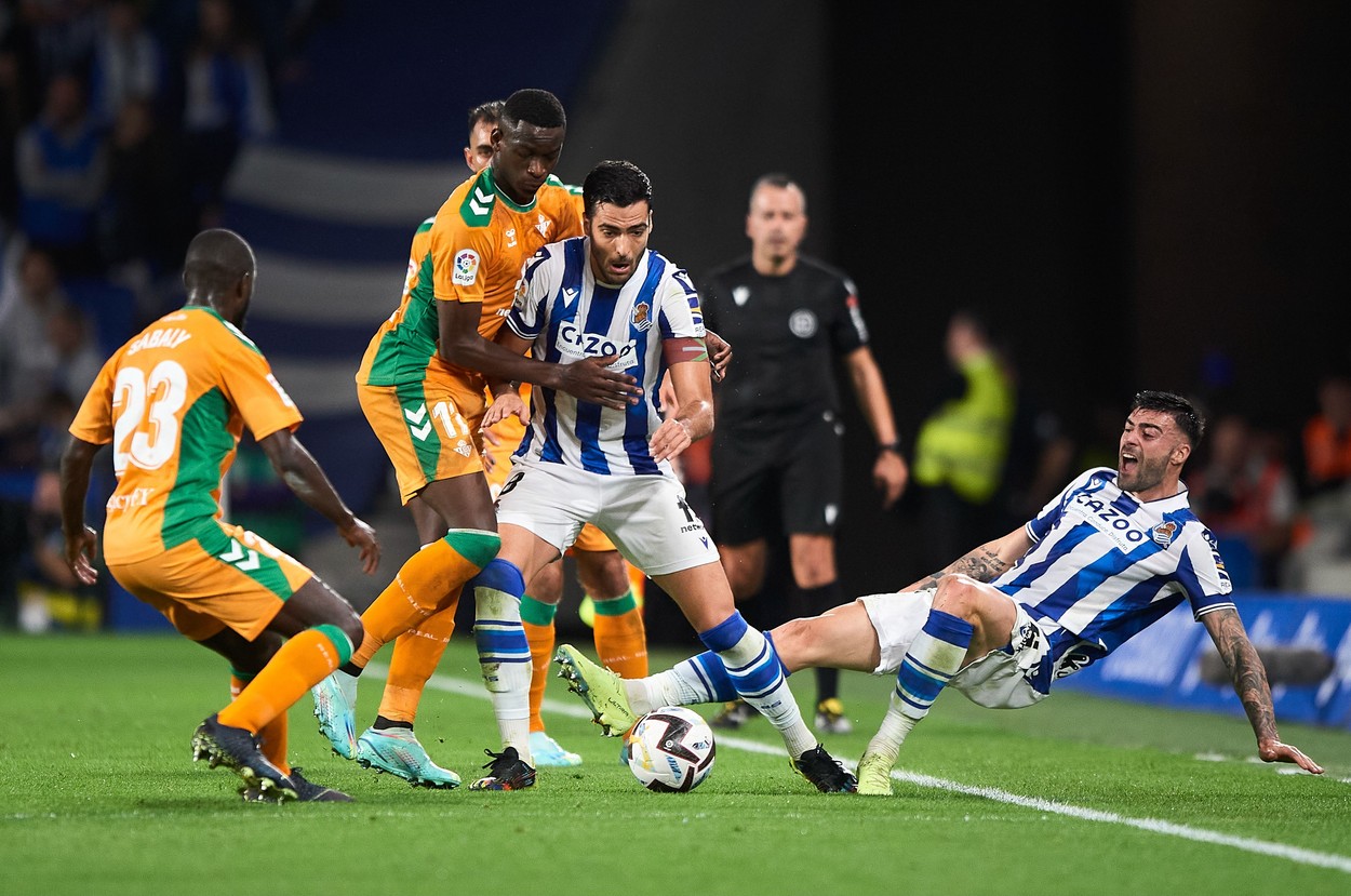 Real Sociedad - Betis 0-2. Oaspeții au obținut victoria pe final de joc