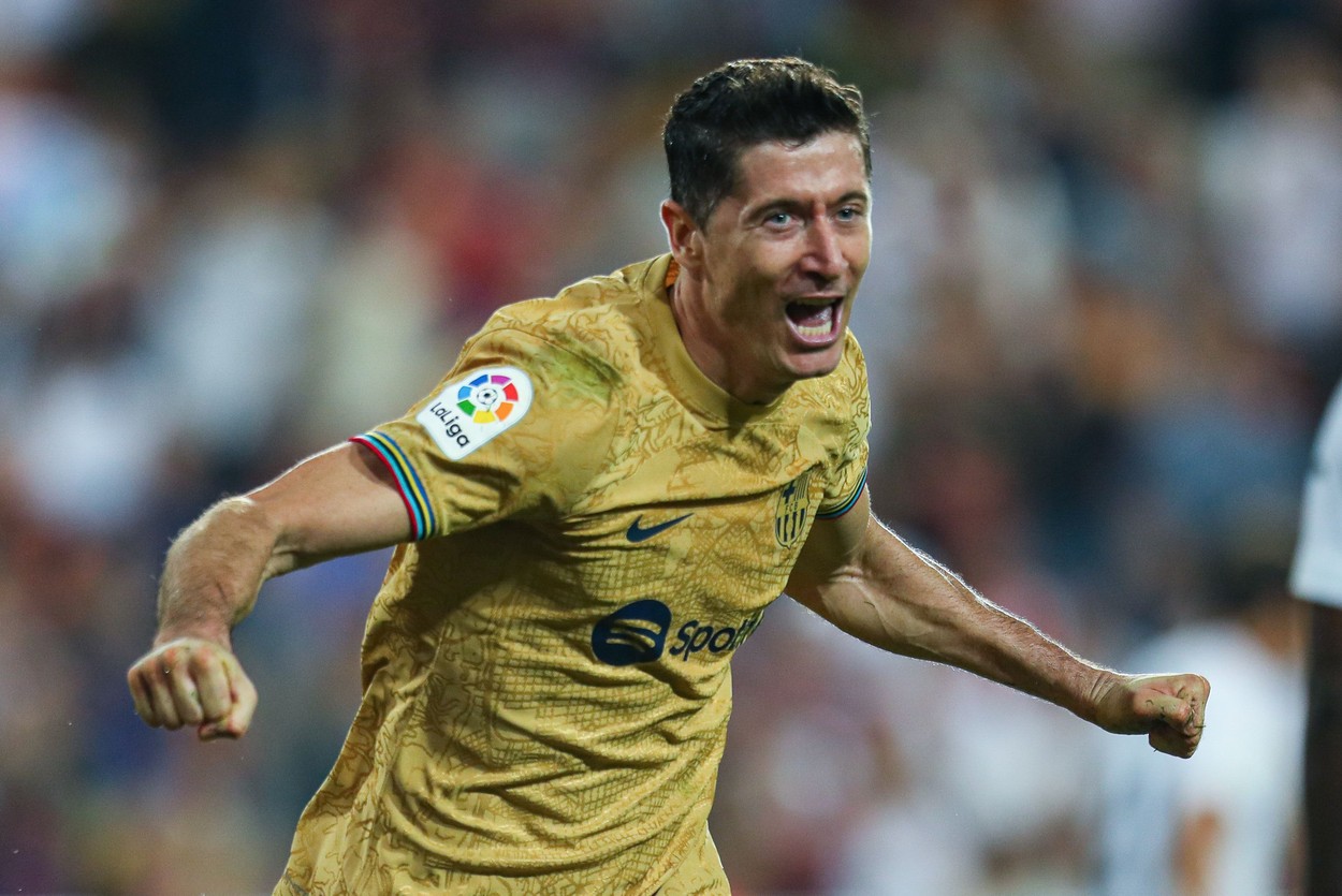 Lewandowski, peste Messi, Cristiano Ronaldo sau Benzema! Recordul stabilit în La Liga