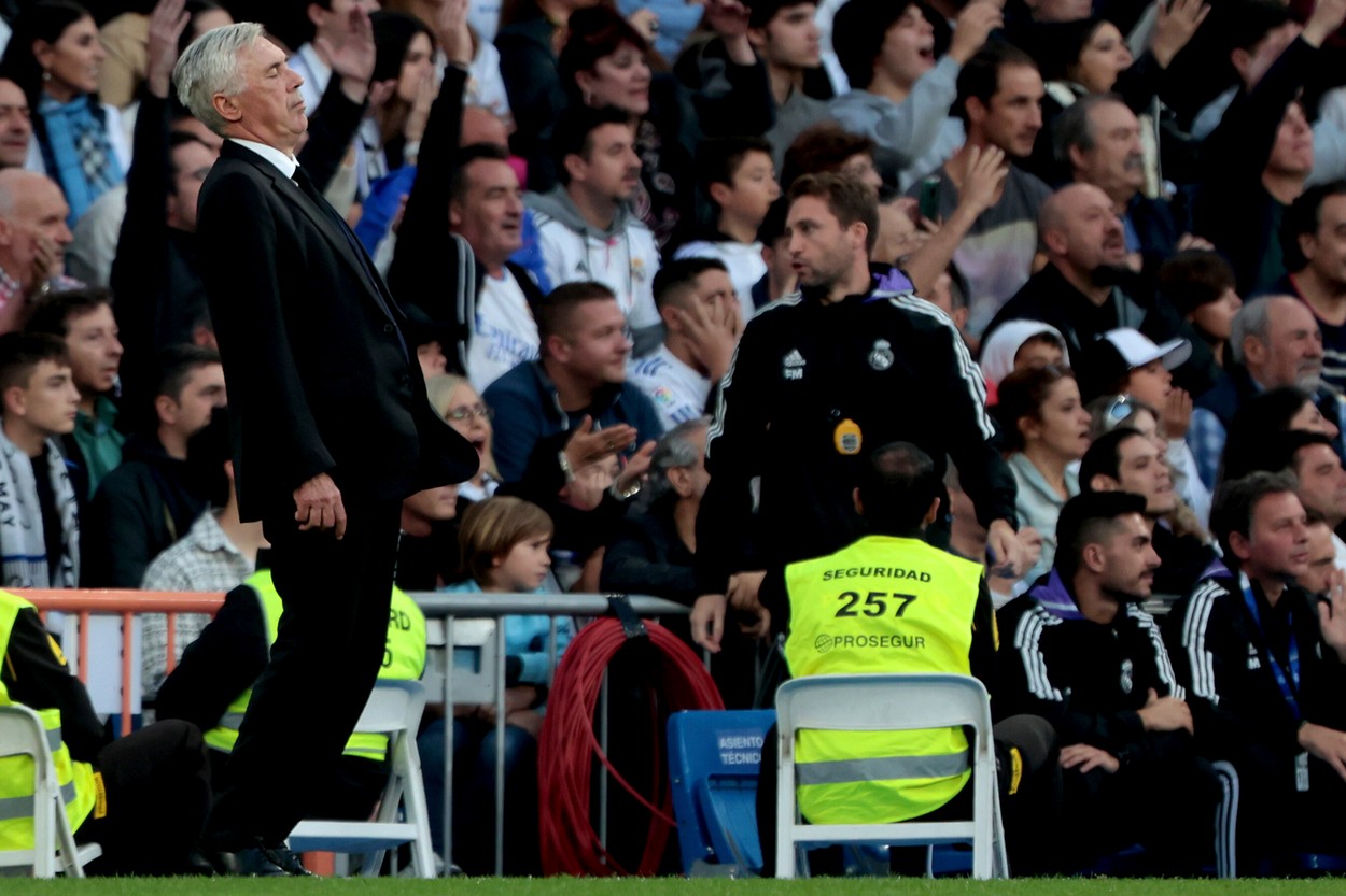 Carlo Ancelotti ar putea fi suspendat patru etape, după "ieșirea" în urma egalului cu Girona