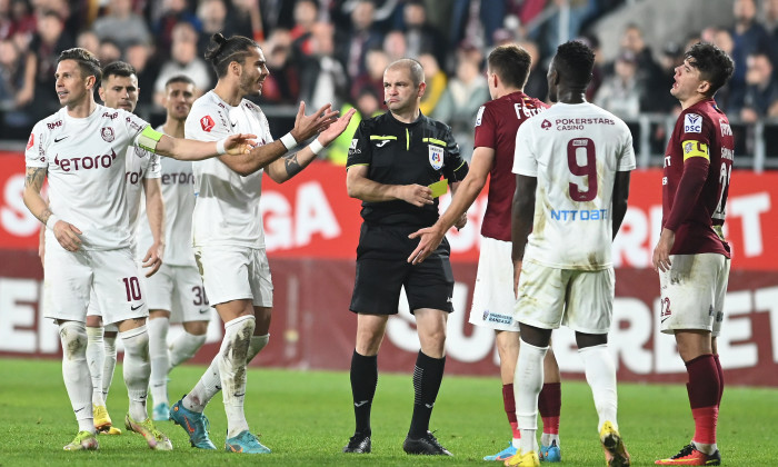 FOTBAL:RAPID BUCURESTI-CFR CLUJ, SUPERLIGA SUPERBET (30.10.2022)