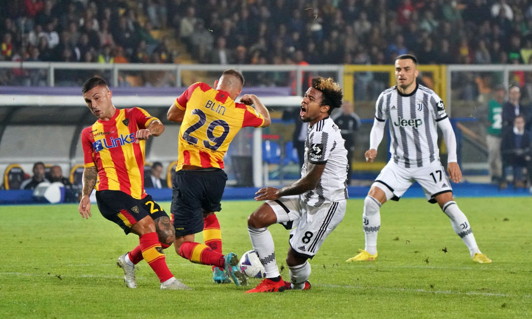 italian soccer Serie A match US Lecce vs Juventus FC, Via Del Mare stadium, Lecce, Italy - 29 Oct 2022