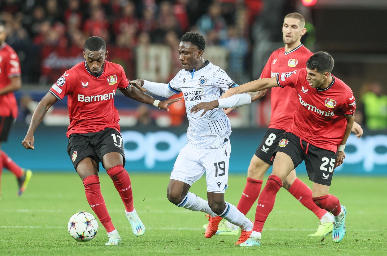 Bayer Leverkusen - Club Brugge 0-0. Egal mulțumitor pentru ambele formații