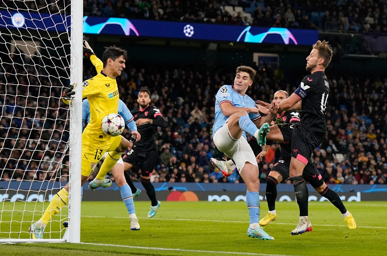 Manchester City - Sevilla 3-1. Gazdele întorc rezultatul după pauză