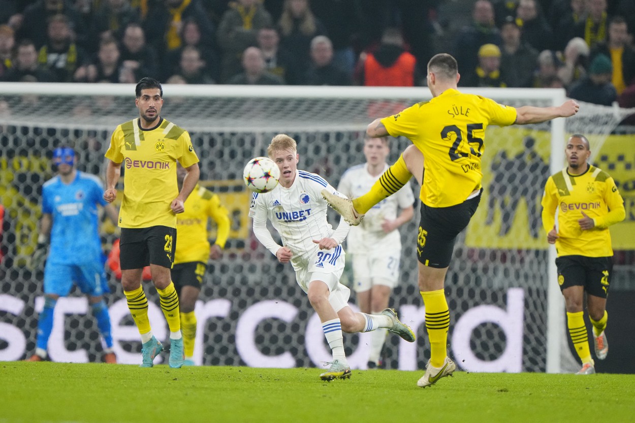 FC Copenhaga - Borussia Dortmund 1-1. Nemții pleacă cu un punct din Danemarca