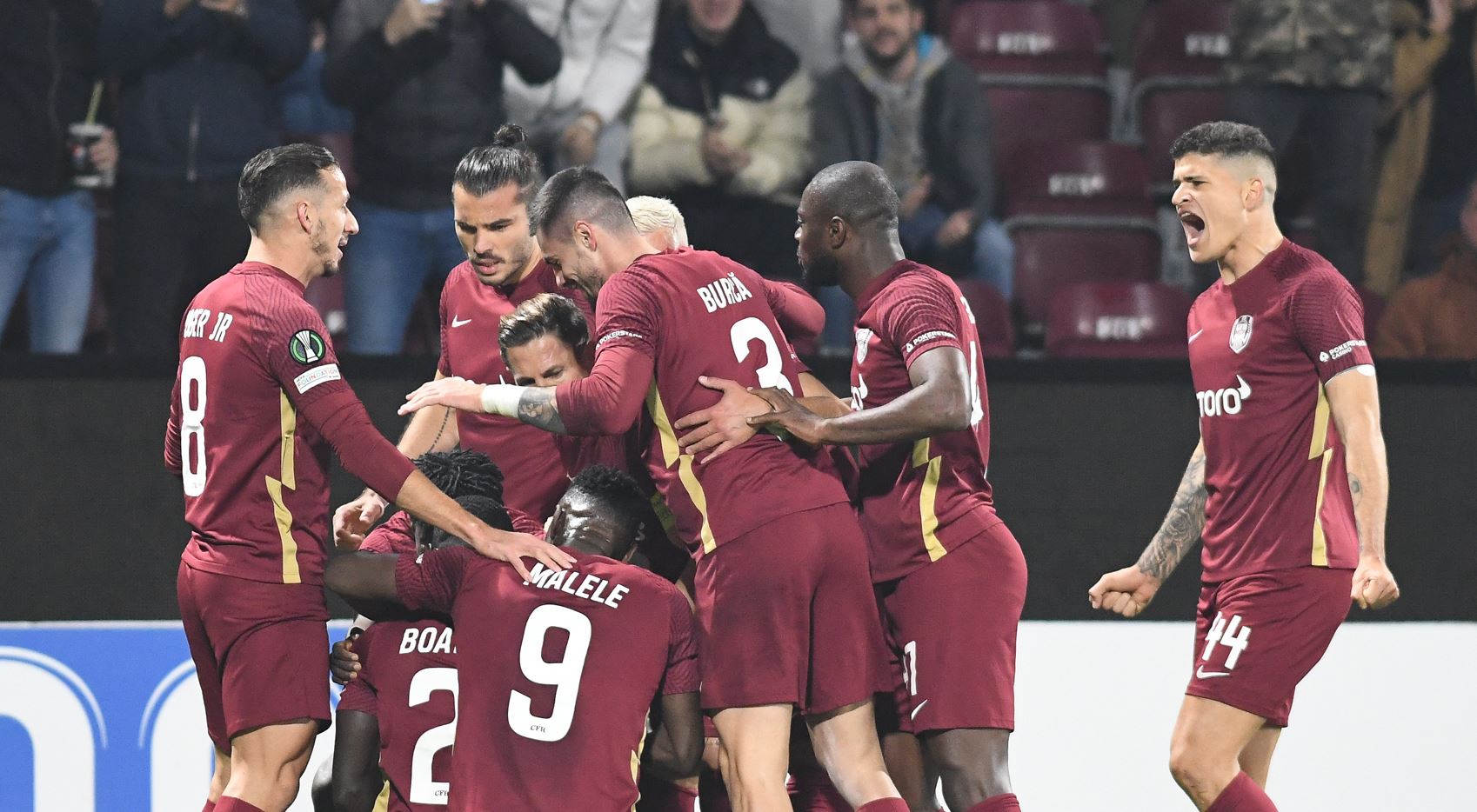 CFR Cluj - Ballkani 1-0. Campioana României s-a calificat în 16-imile Conference League