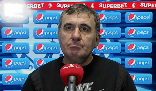 Gică Hagi l-a întrerupt pe reporter, în momentul în care l-a făcut "antrenor". Cum l-a corectat "Regele"