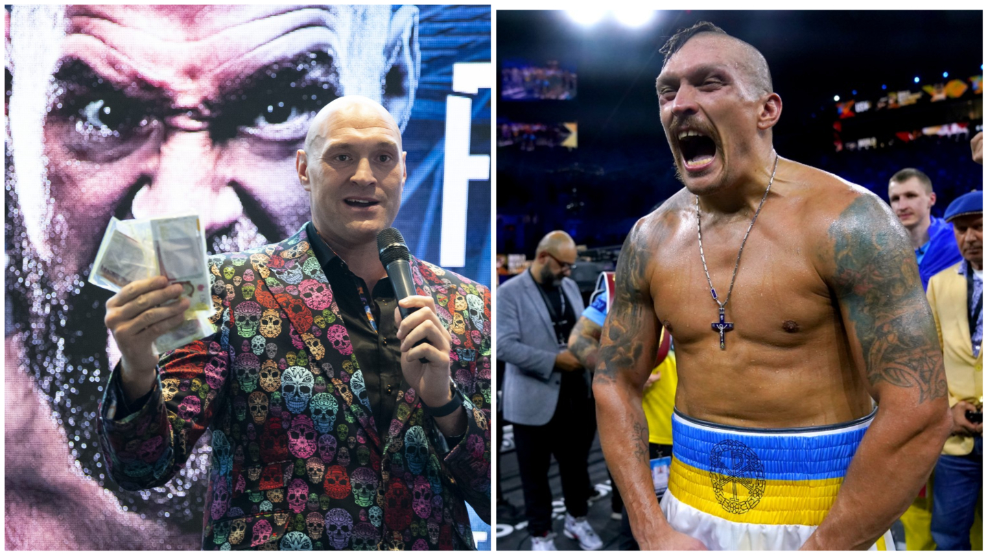 Tyson Fury a spus scoateți carnetul de cecuri, iar Oleksandr Usyk anunță că a semnat pentru meciul de 100 de milioane