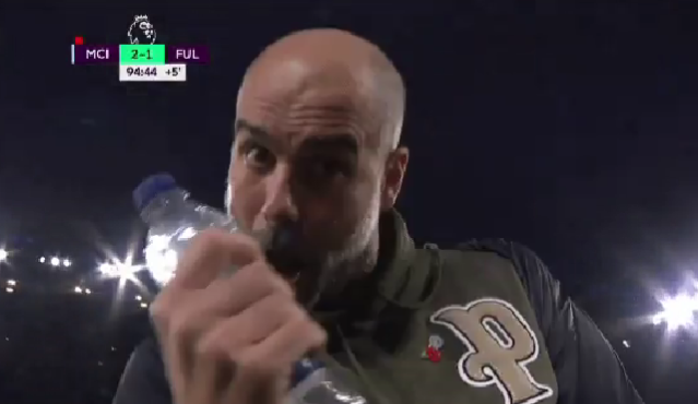 Pep Guardiola nu s-a abținut după golul marcat de Erling Haaland și a devenit viral