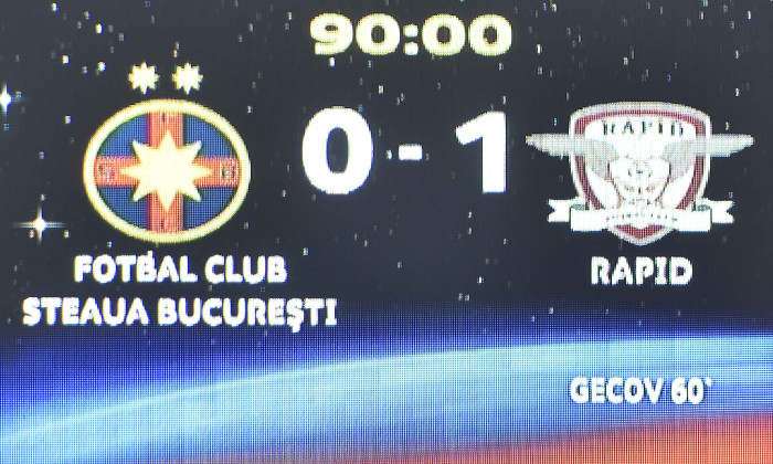 FOTBAL:STEAUA BUCURESTI-RAPID BUCURESTI, LIGA 1 (22.02.2015)