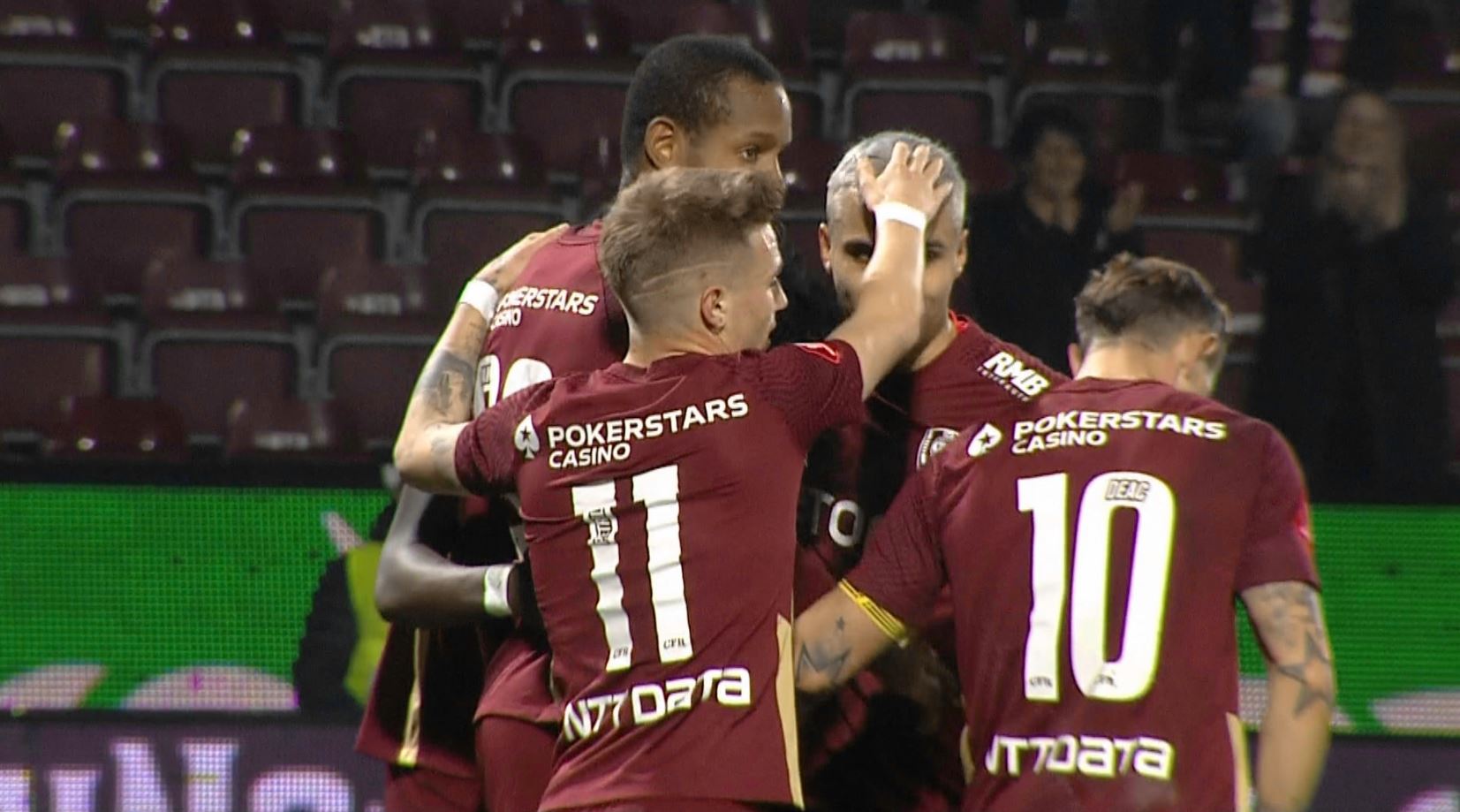 CFR Cluj - U Craiova 3-1. Spectacol în Gruia, cu două bare de fiecare parte