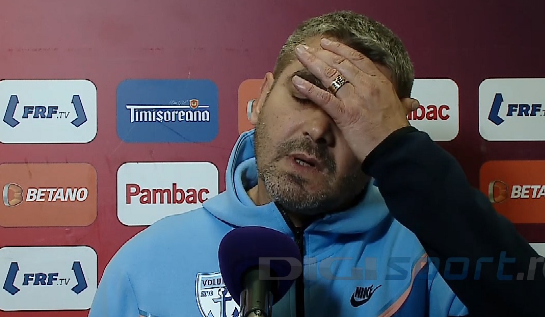 Liviu Ciobotariu, confuz! Nu-și amintea numele antrenorului de la Craiova: ”Cum îl cheamă? Că am uitat!”