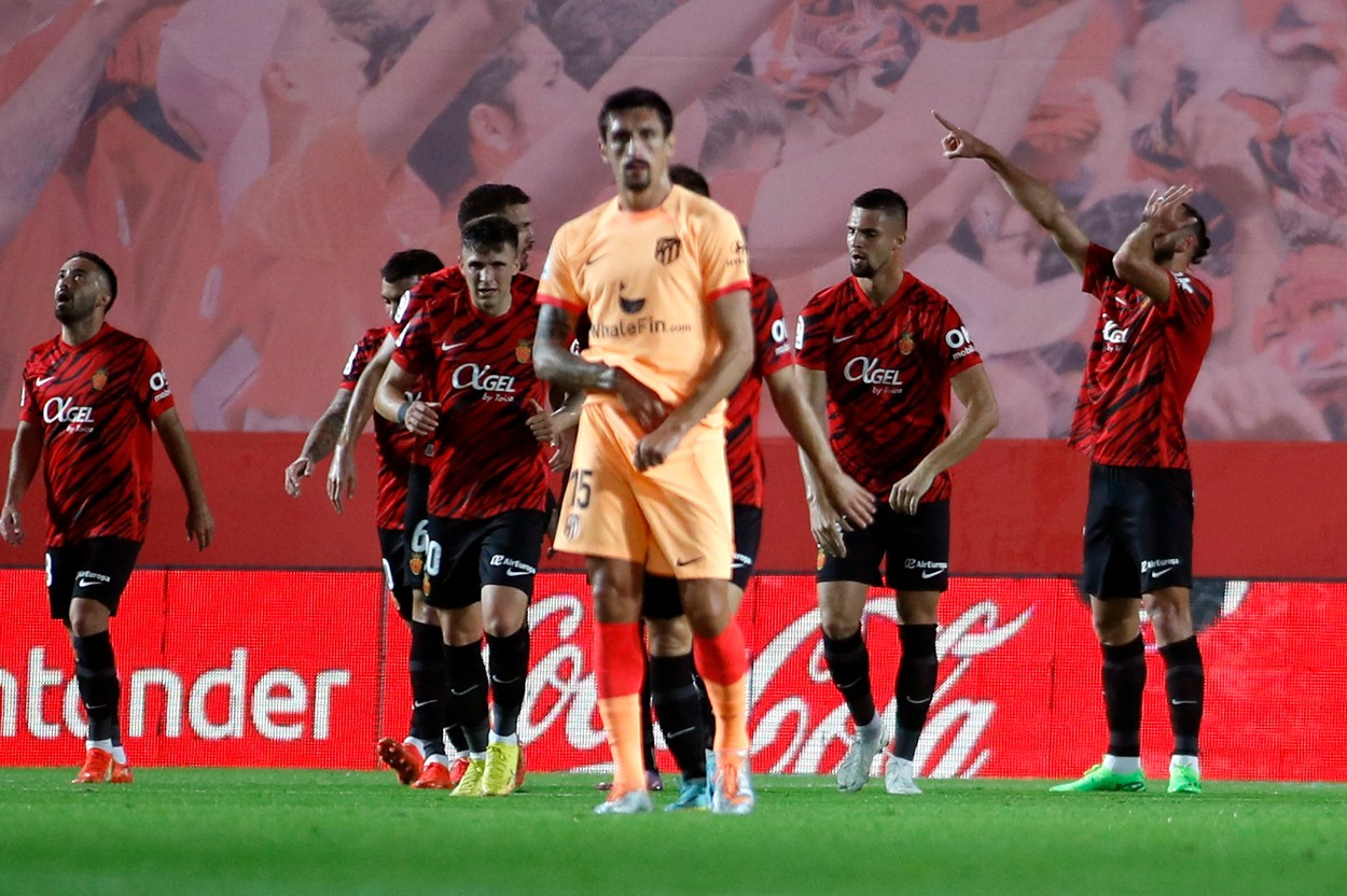 Mallorca - Atletico Madrid 1-0. Criza se adâncește la trupa lui Simeone, care e fără victorie de 5 meciuri