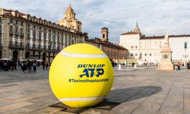 Italy: Installations on the occasion of the 2022 Nitto ATP Tennis Finals