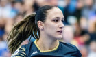 November 19, 2017: Bianca Bazaliu #14 (CSM Bucharest) during the EHF Woman's Champions League game between CSM Bucharest (ROU) vs Vistal Gdynia (POL) at Dinamo Polyvalent Hall in Bucharest, Romania ROU. Copyright: Cronos/Catalin Soare