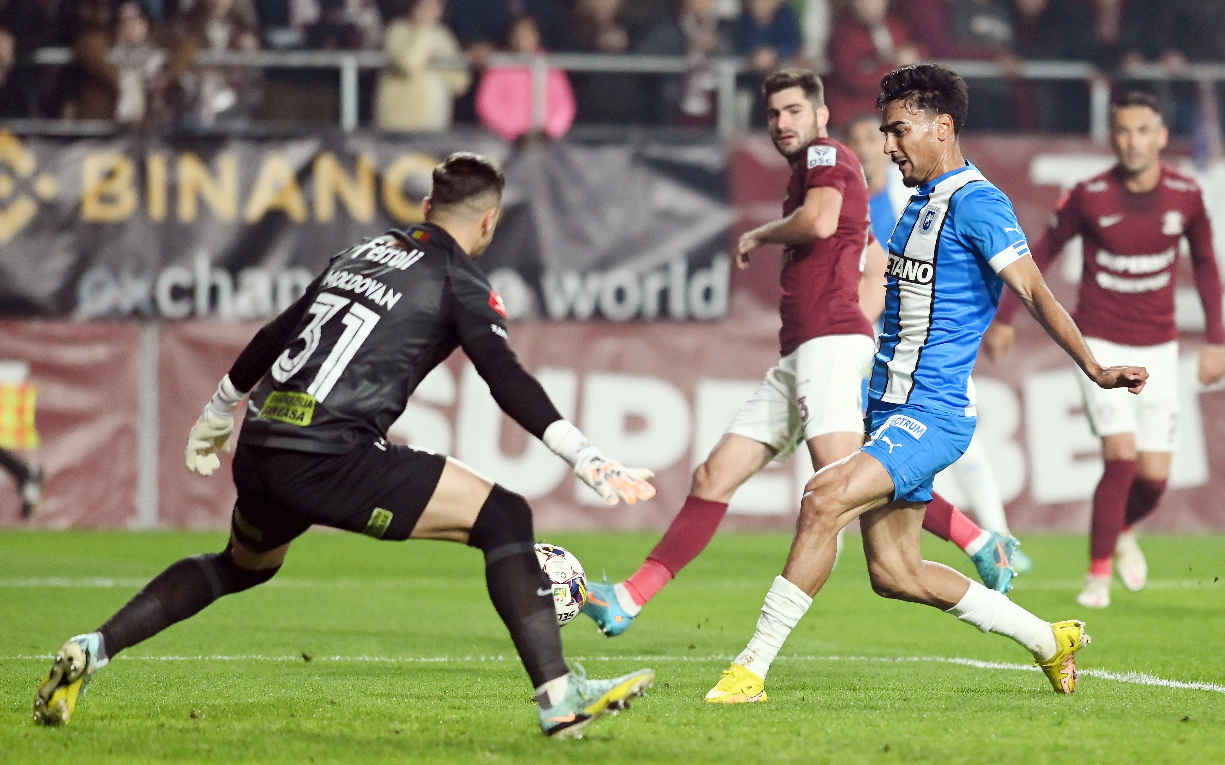 Rapid - Universitatea Craiova 2-2. Meci spectaculos în Giulești! Remiză între Mutu și Rădoi, la primul duel ca antrenori