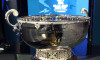 A general view of the trophy during day one of the Billie Jean King Cup Group Stage match between Kazakhstan and Great Britain at the Emirates Arena, Glasgow. Issue date: Tuesday November 8, 2022.