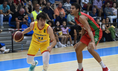 BASCHET MASCULIN:ROMANIA-PORTUGALIA, PRECALIFICARI FIBA EUROBASKET 2025 (25.08.2022)