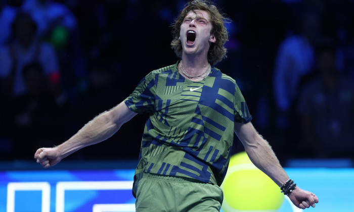 Daniil Medvedev vs Andrey Rublev, Pala Alpitour, Torino, Italy - 14 Nov 2022