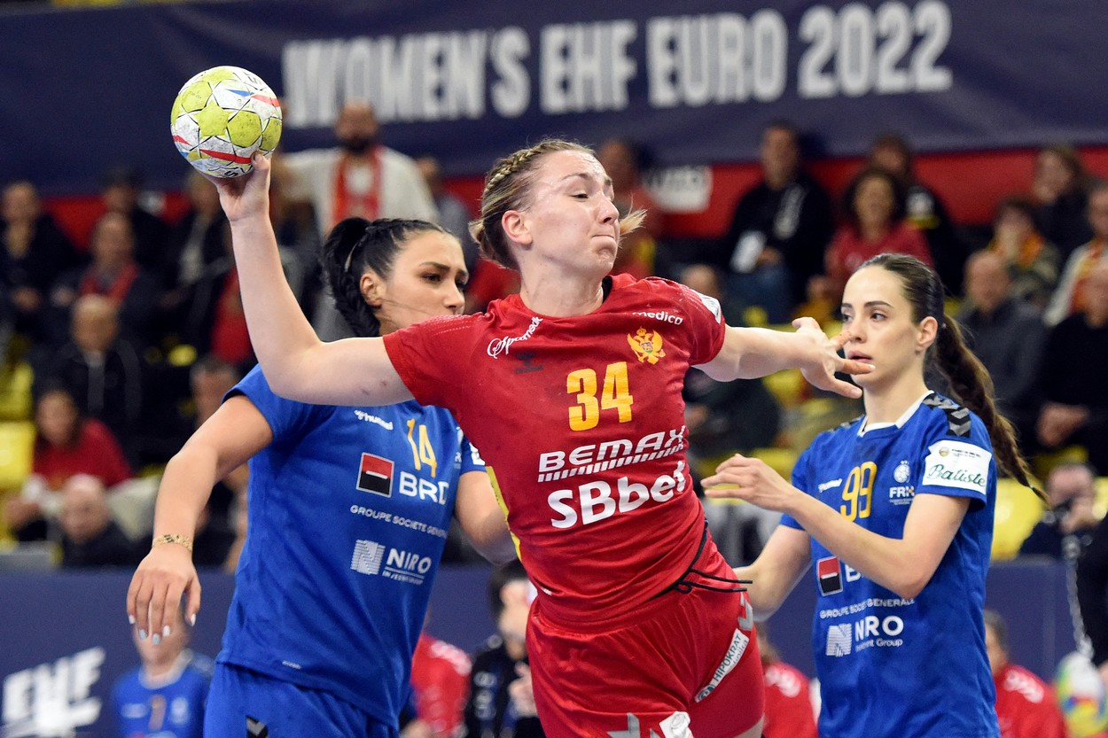 România - Muntenegru 34-35. ”Tricolorele” ratează calificarea în semifinalele EHF EURO 2022