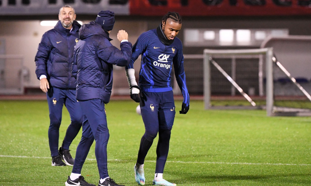 French Team Football - Training session