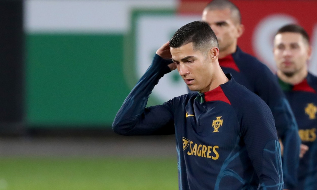 Portugal's football team training session ahead of Qatar 2022 World Cup, Oeiras - 14 Nov 2022