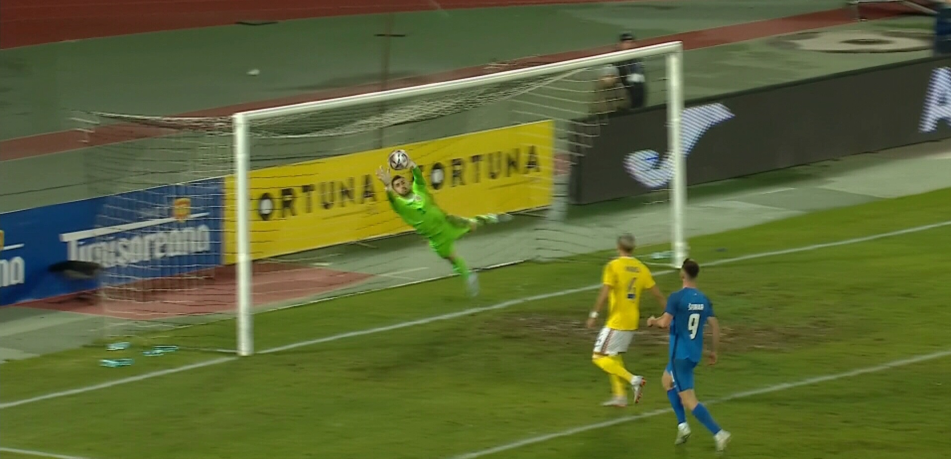 România - Slovenia 0-2, ACUM. Slovenii își dublează avantajul
