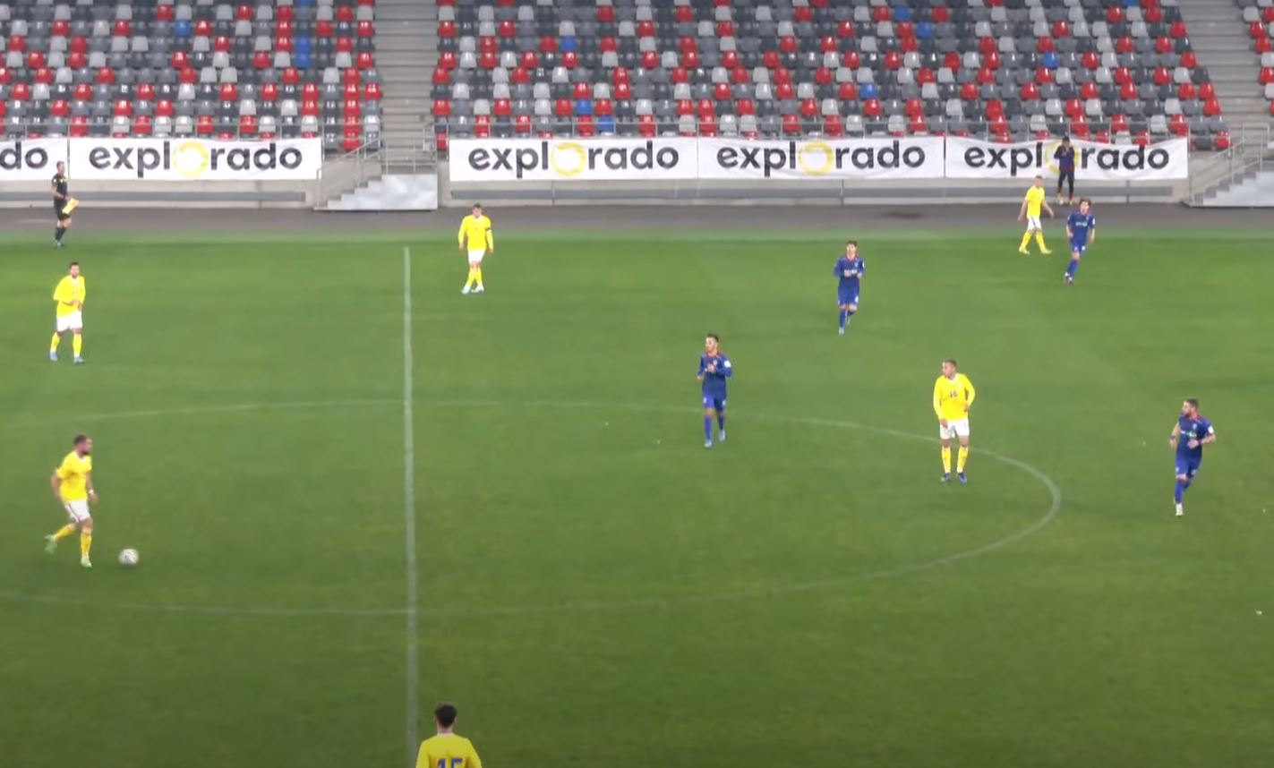 CSA Steaua - România U21 2-4. Prima victorie pentru Emil Săndoi de la revenirea pe banca ”tricolorilor”