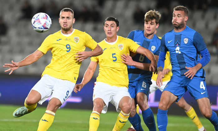 FOTBAL:ROMANIA-SLOVENIA, AMICAL (17.11.2022)