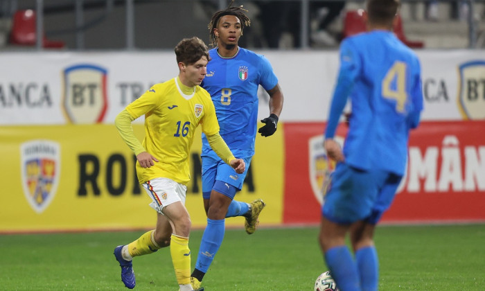 FOTBAL:ROMANIA U20-ITALIA U20, AMICAL (17.11.2022)