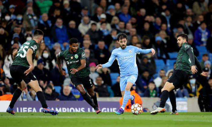 Manchester City v Sporting Lisbon, UEFA Champions League, Round of 16, Second Leg, Football, Etihad Stadium, Manchester, UK - 09 Mar 2022