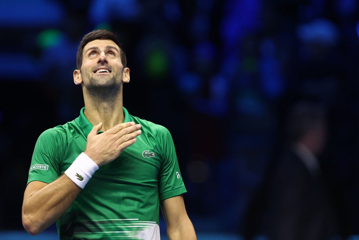 Novak Djokovic, motivat după calificarea în finala de la Turneul Campionilor: ”Sunt flămând să câștig”