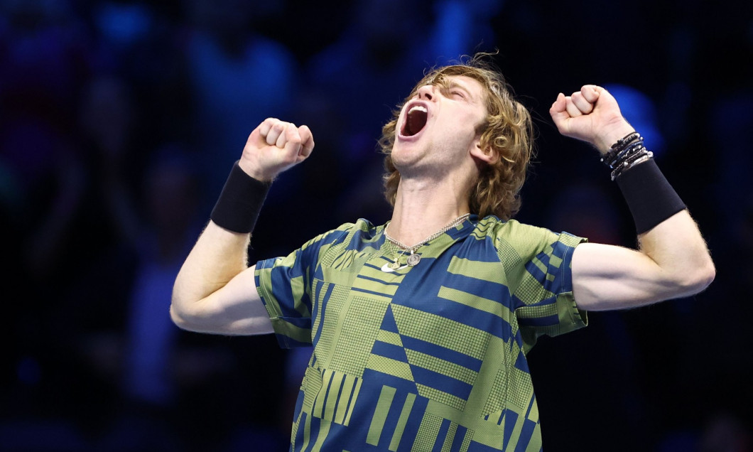 Andrey Rublev vs Stefanos Tsitsipas, Pala Alpitour, Torino, Italy - 18 Nov 2022