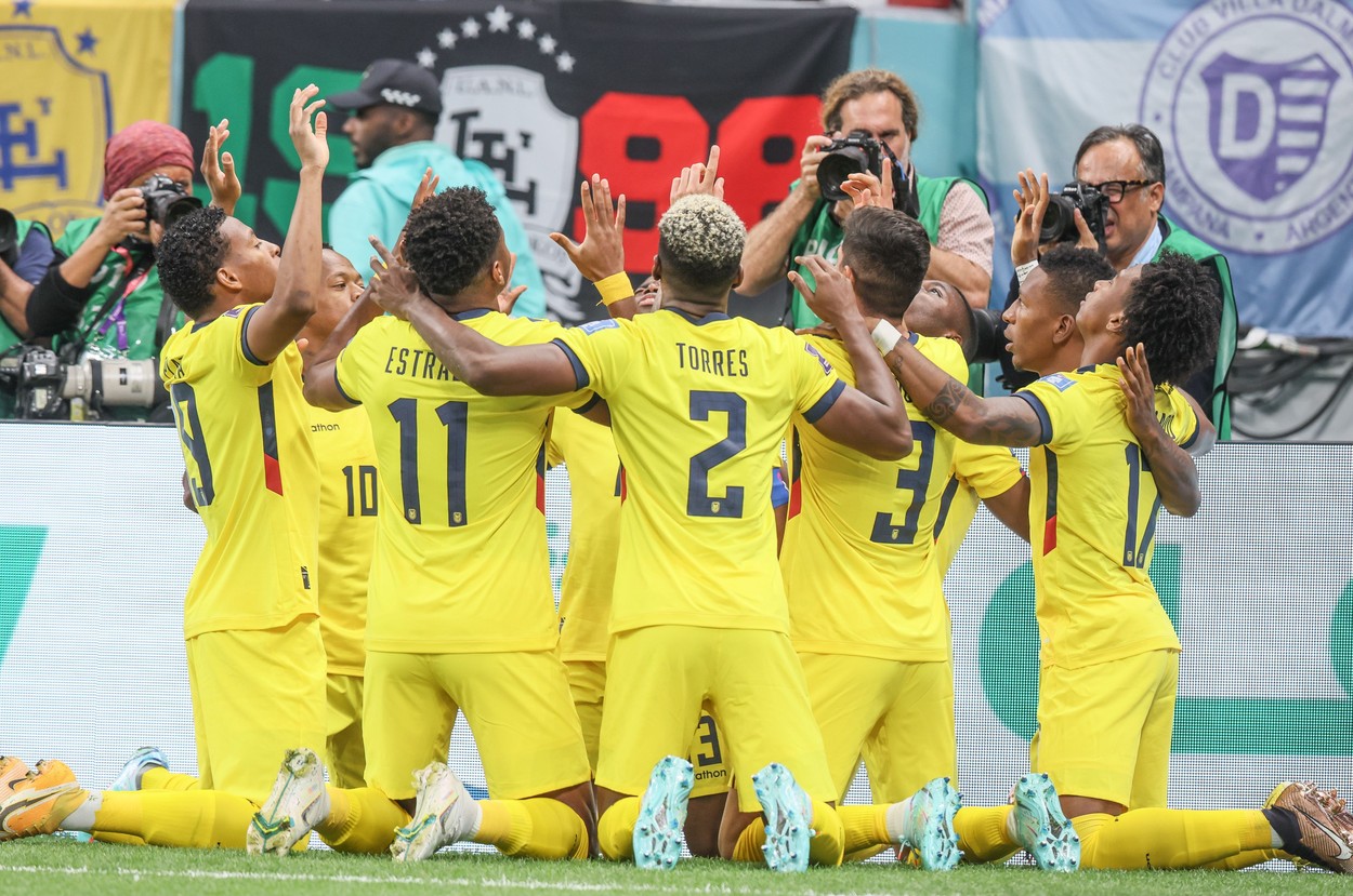 Qatar - Ecuador 0-2, ACUM, în deschiderea ”Mondialului”. Valencia dublează avantajul cu o lovitură de cap