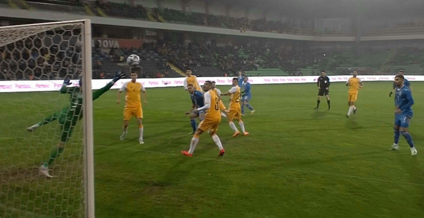 Moldova - România 0-1. Moruțan deschide scorul, în ultimul meci al “tricolorilor“ din 2022. Bară Drăguș