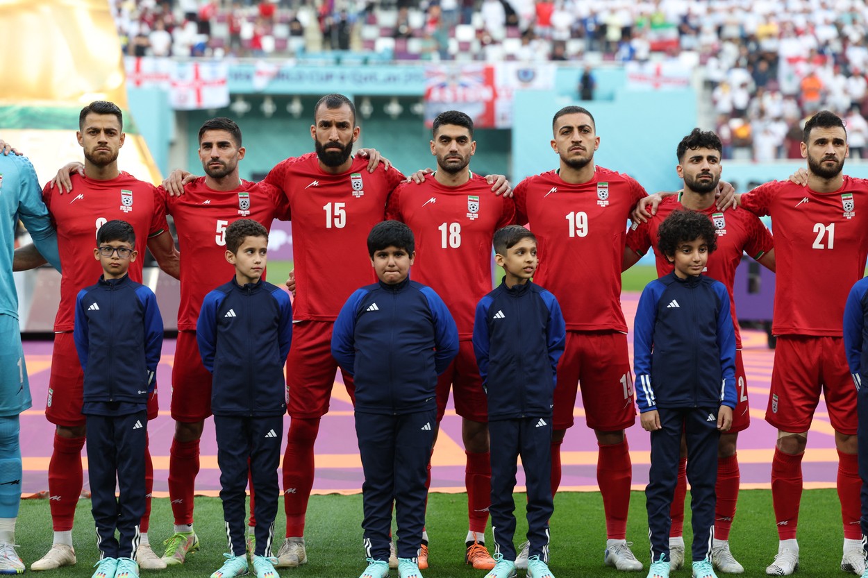 Sfidare la scară internațională! Ce riscă jucătorii iranieni care au refuzat să cânte imnul național la CM 2022