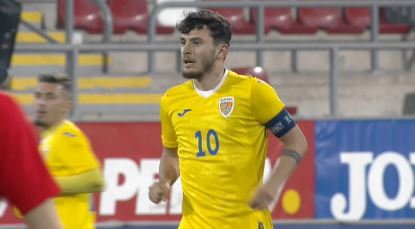 România U20 - Polonia U20 1-0, ACUM, Digi Sport 1. Ianis Stoica deschide scorul