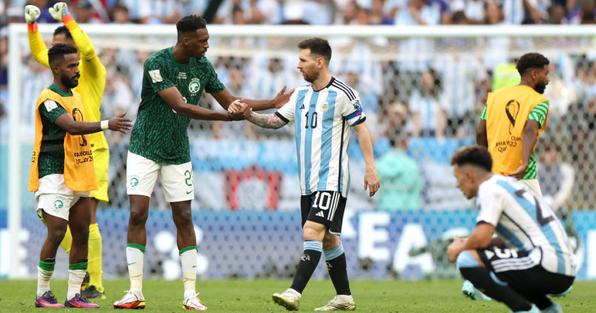 La vittoria dell’Arabia Saudita sull’Argentina è la più grande sorpresa nella storia della Coppa del Mondo