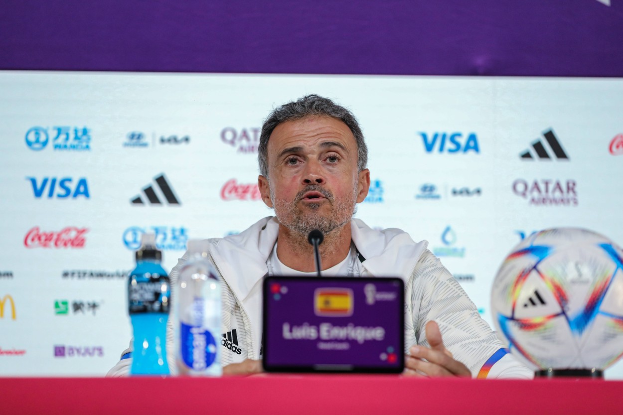 Discursul lui Luis Enrique înaintea debutului Spaniei la Cupa Mondială din Qatar