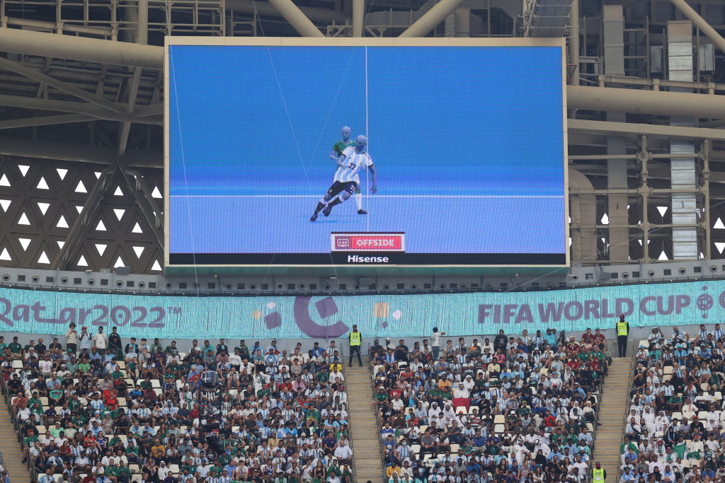 Controversă după Argentina - Arabia Saudită! Sud-americanii ar fi avut un gol anulat eronat