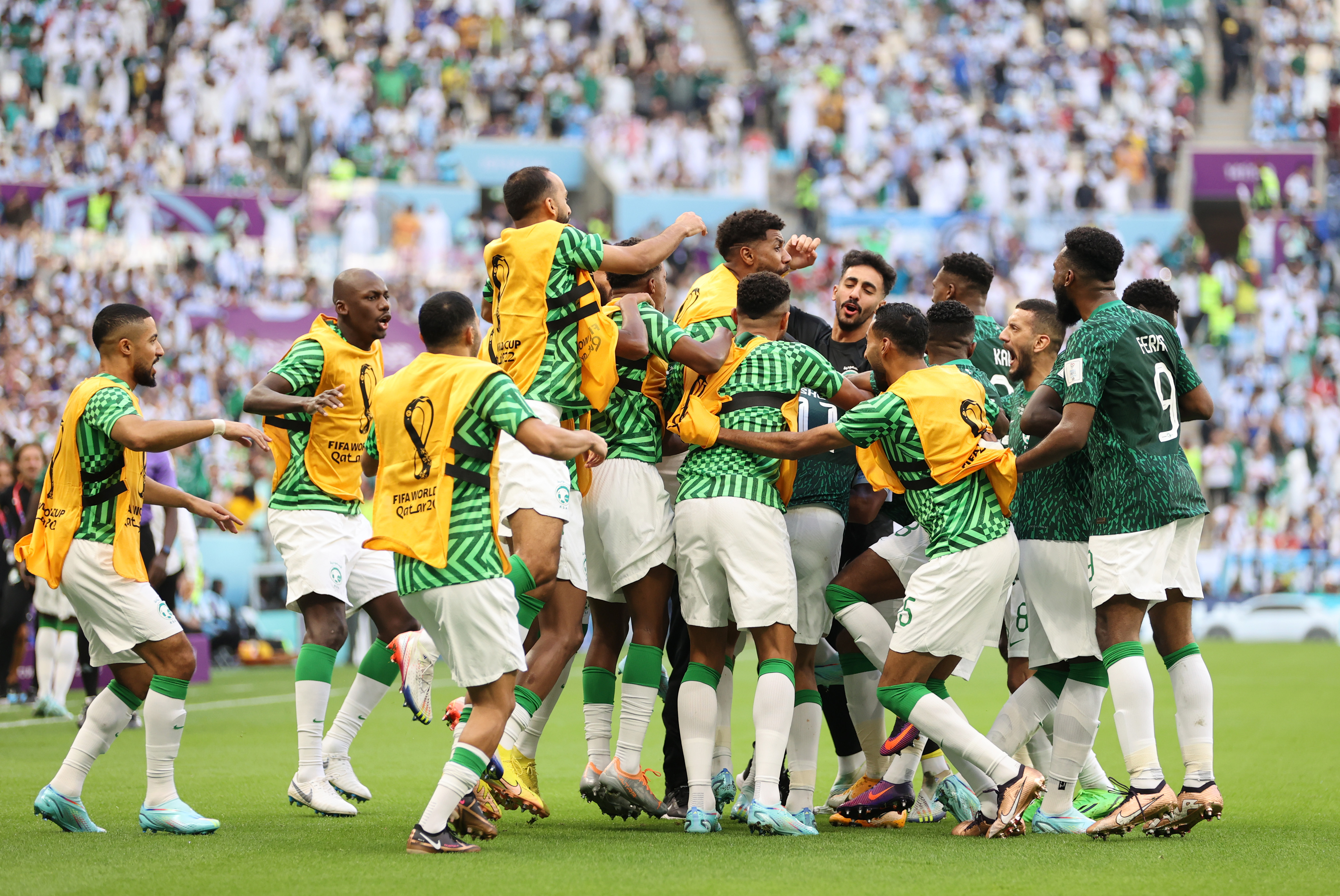 Argentina - Arabia Saudită 1-2, ACUM, în primul meci al zilei din Qatar. Saudiții se apără eroic!