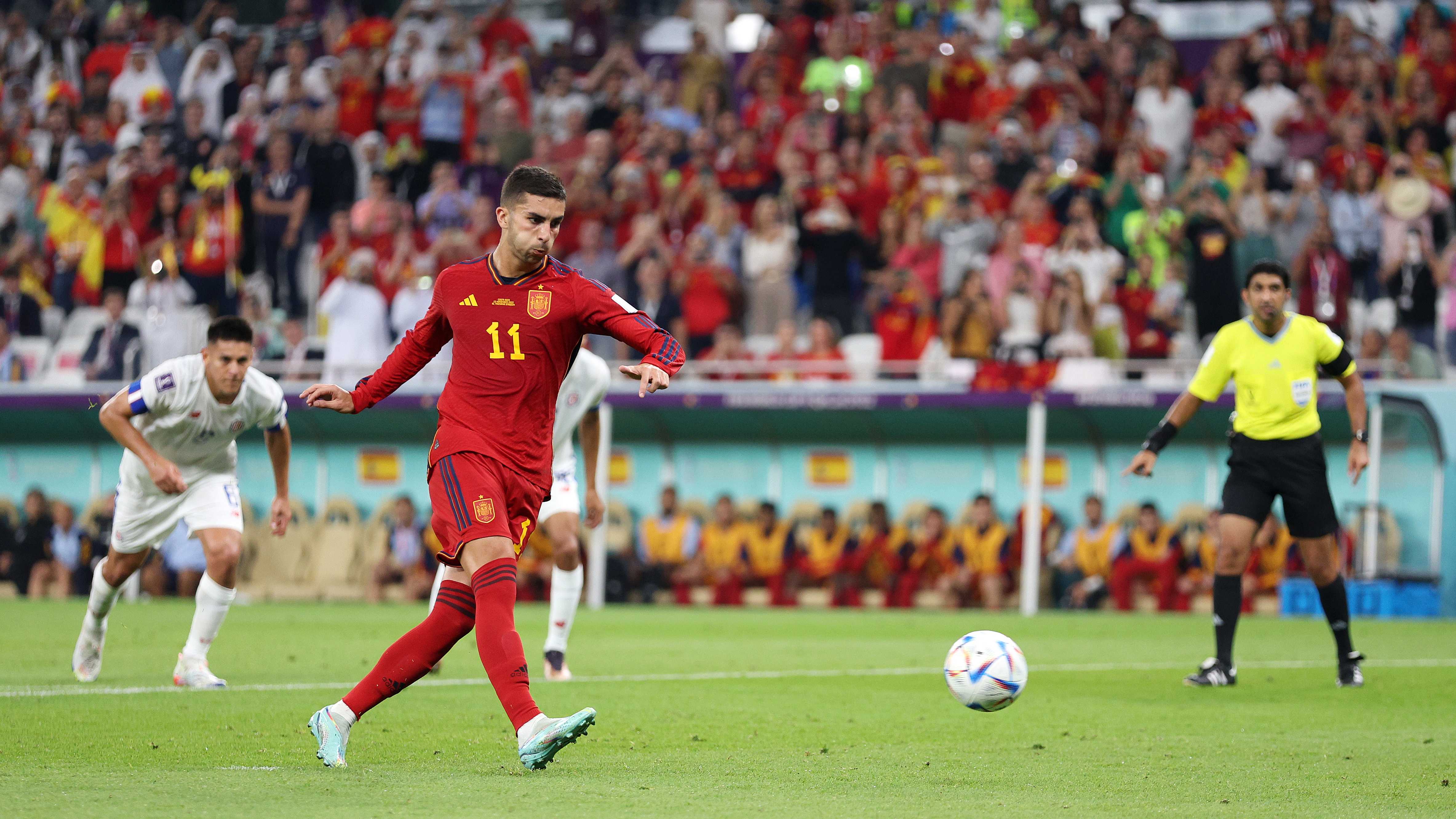 Spania - Costa Rica 3-0, ACUM, la Cupa Mondială. Ferran Torres a înscris din penalty