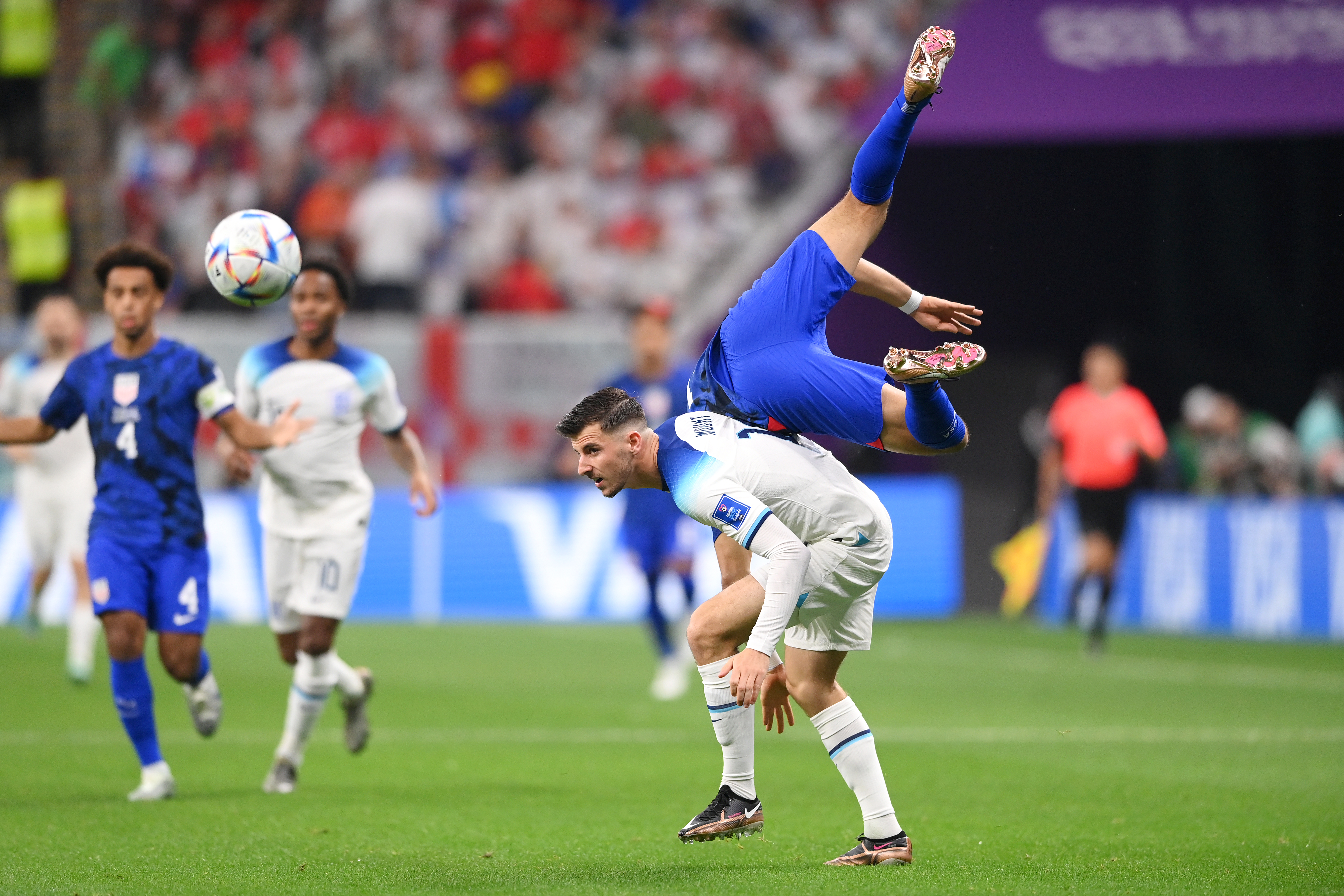 Anglia - SUA 0-0, în grupa B de la Cupa Mondială 2022. Americanii au avut o bară. Kane putea marca la ultima fază