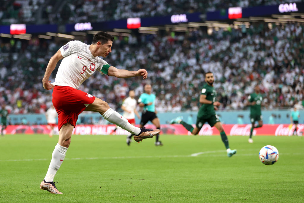 Polonia - Arabia Saudită 2-0, ACUM, în Grupa C de la Cupa Mondială. Lewandowski înscrie și dublează avantajul