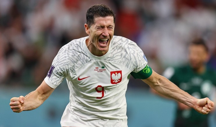 Așa arată fericirea! Reacția lui Robert Lewandowski, după ce a înscris primul său gol de la Mondiale la 34 de ani